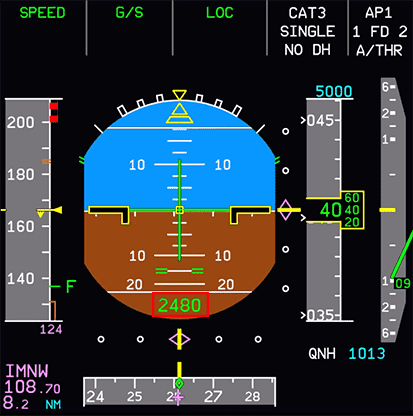 Radio altimeter alive